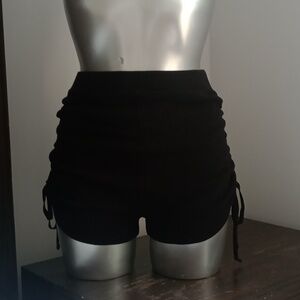 S High Waisted Stretchy Knit Mini Short Hera